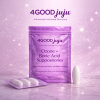 Ozone + Boric Acid Vaginal Suppositories